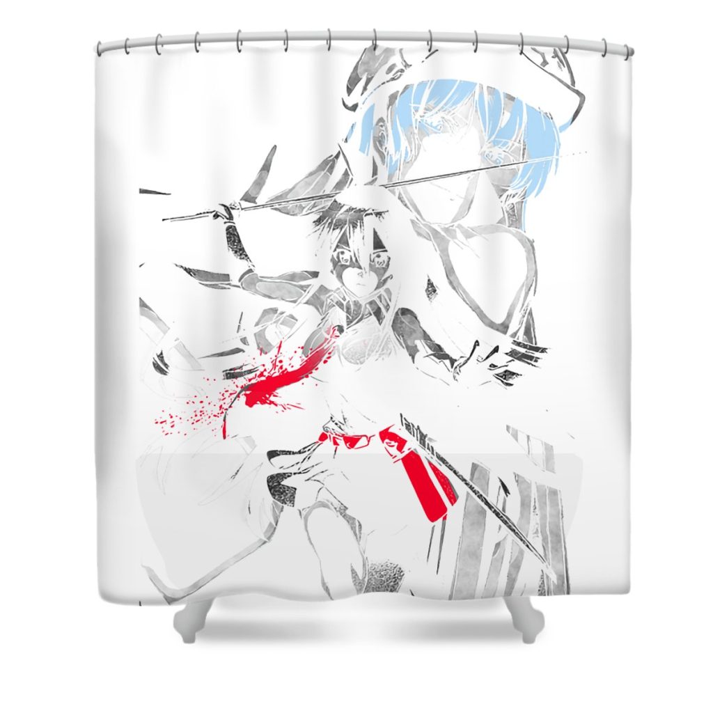 gift for women akame manga ga kill anime cute graphic gifts anime chipi transparent - Anime Shower Curtain Shop