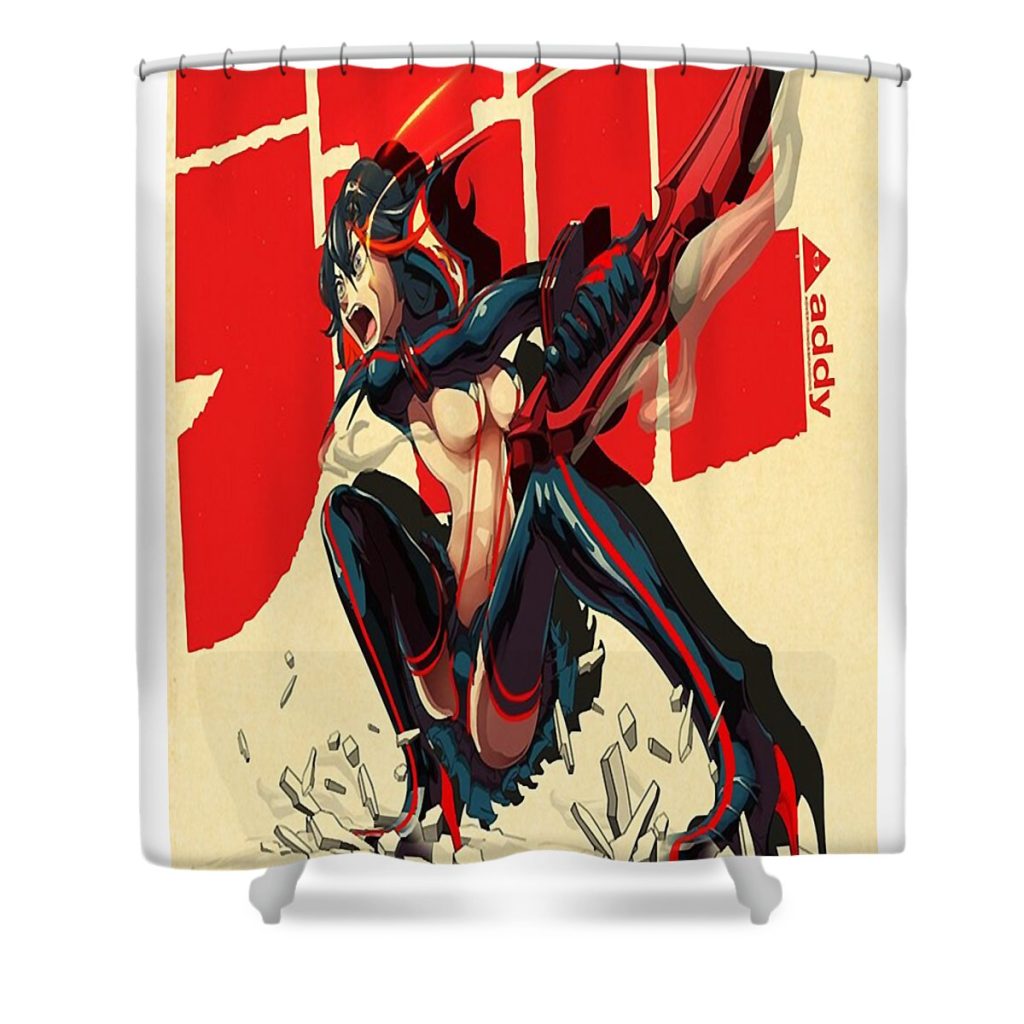 gifts for women la kill japanese kill tv anime graphic for fans anime chipi transparent - Anime Shower Curtain Shop