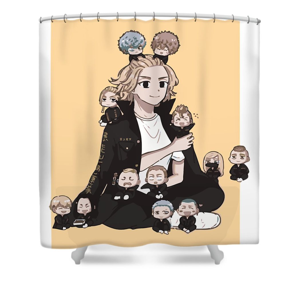 gifts for women takemichi movies hanagaki graphic for fans mizorey tee transparent - Anime Shower Curtain Shop