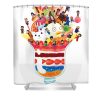 gintama parfait jovani adams transparent - Anime Shower Curtain Shop