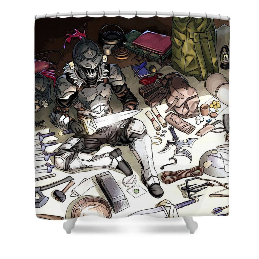 goblin slayer girl owen georgia - Anime Shower Curtain Shop