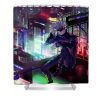 gojo satoru nerv asca - Anime Shower Curtain Shop