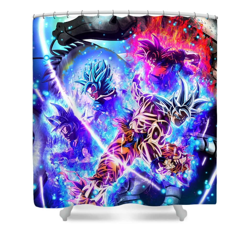 goku dragon ball z super jessica m stroud - Anime Shower Curtain Shop