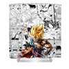 goku justin gian santos - Anime Shower Curtain Shop