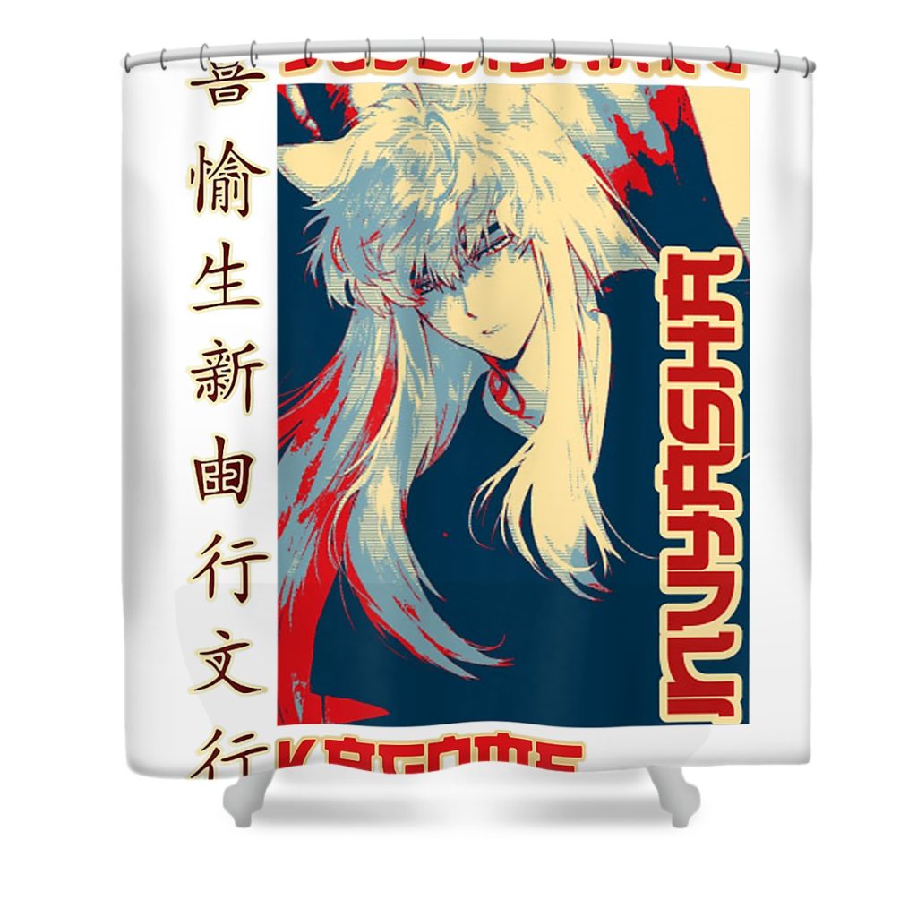 graphic inuyashas essential anime funnyesshomaru for fans matin emmi transparent - Anime Shower Curtain Shop