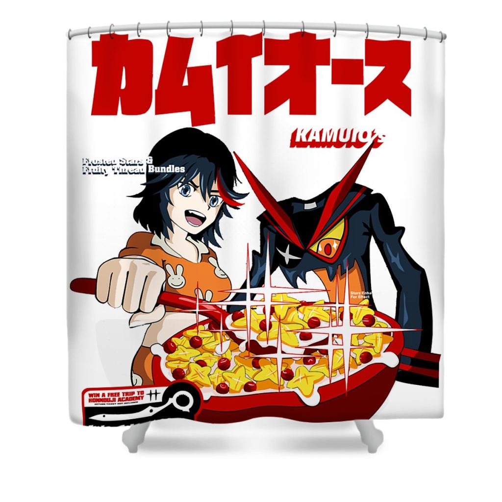 great model kill anime la kill manga gifts movie fans anime chipi transparent - Anime Shower Curtain Shop