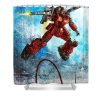 guncannon andrea gatti - Anime Shower Curtain Shop