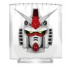 gundam andrea gatti transparent - Anime Shower Curtain Shop