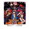 gurren lagann canvas print philip mason - Anime Shower Curtain Shop