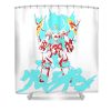 gurren lagann puspa rahimah transparent - Anime Shower Curtain Shop