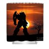 gurren lagann sunset lee jasmine - Anime Shower Curtain Shop