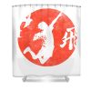 haikyuu anime laurene m odell transparent - Anime Shower Curtain Shop