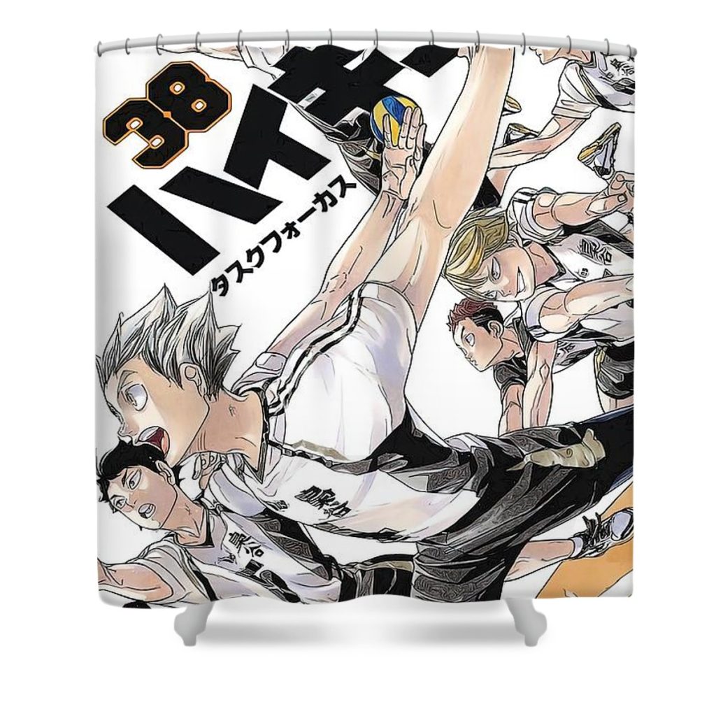 haikyuu fukurodani volume jake danielle - Anime Shower Curtain Shop