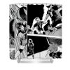 haikyuu manga panel jake danielle - Anime Shower Curtain Shop