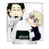 hardship cursed old friend character cute chibi of yuta and toge gift for fans zery bart transparent - Anime Shower Curtain Shop