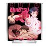 hardship cursed old friend character yuta okkotsu pink cute fans zery bart transparent - Anime Shower Curtain Shop