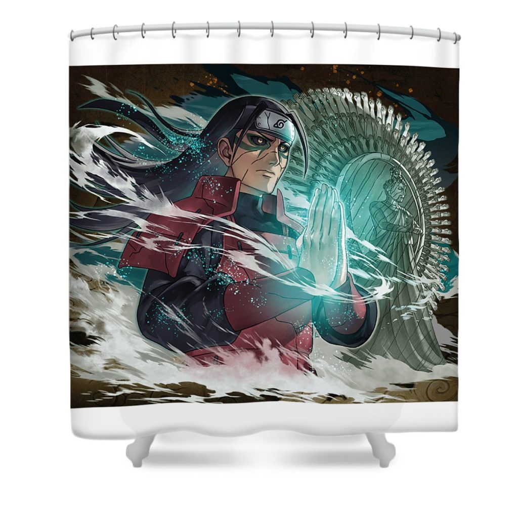 hashirama senju donal beibex transparent - Anime Shower Curtain Shop