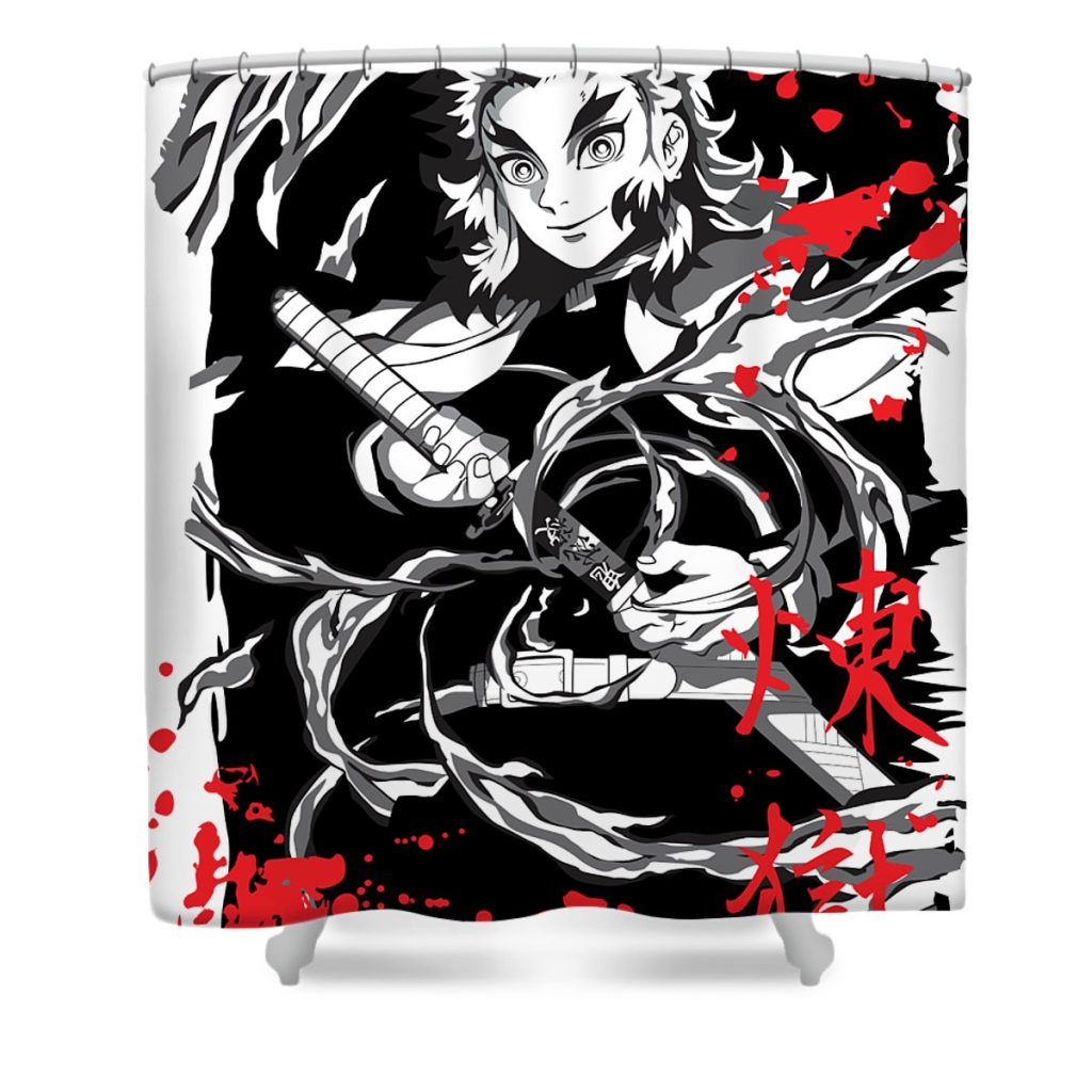 hashiro gab fernando transparent - Anime Shower Curtain Shop