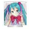 hatsune miku cute ciko reyfandra transparent - Anime Shower Curtain Shop