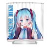 hatsune miku cute ketya yasmin transparent - Anime Shower Curtain Shop