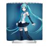 hatsune miku vocaloid ultra hd print vortex - Anime Shower Curtain Shop