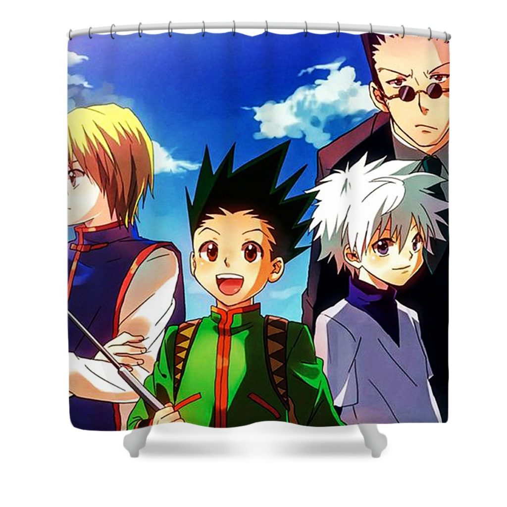 hunter x hunter bonni belle transparent - Anime Shower Curtain Shop