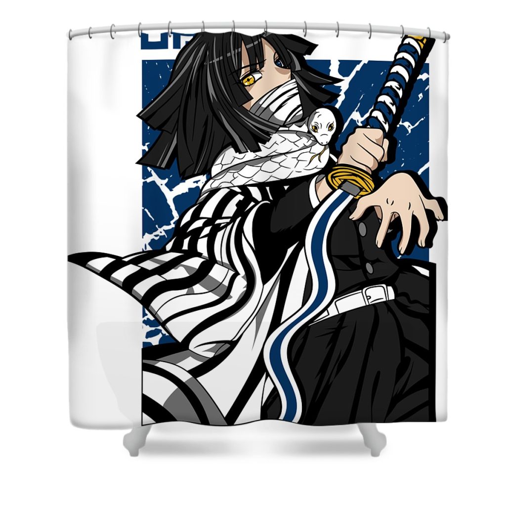 iguro gab fernando transparent - Anime Shower Curtain Shop