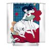 inuyasha flowers marsha powers transparent - Anime Shower Curtain Shop