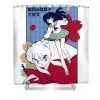 inuyasha flowers noel k landry transparent - Anime Shower Curtain Shop