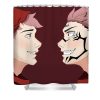 itadori yuji ariel murio - Anime Shower Curtain Shop