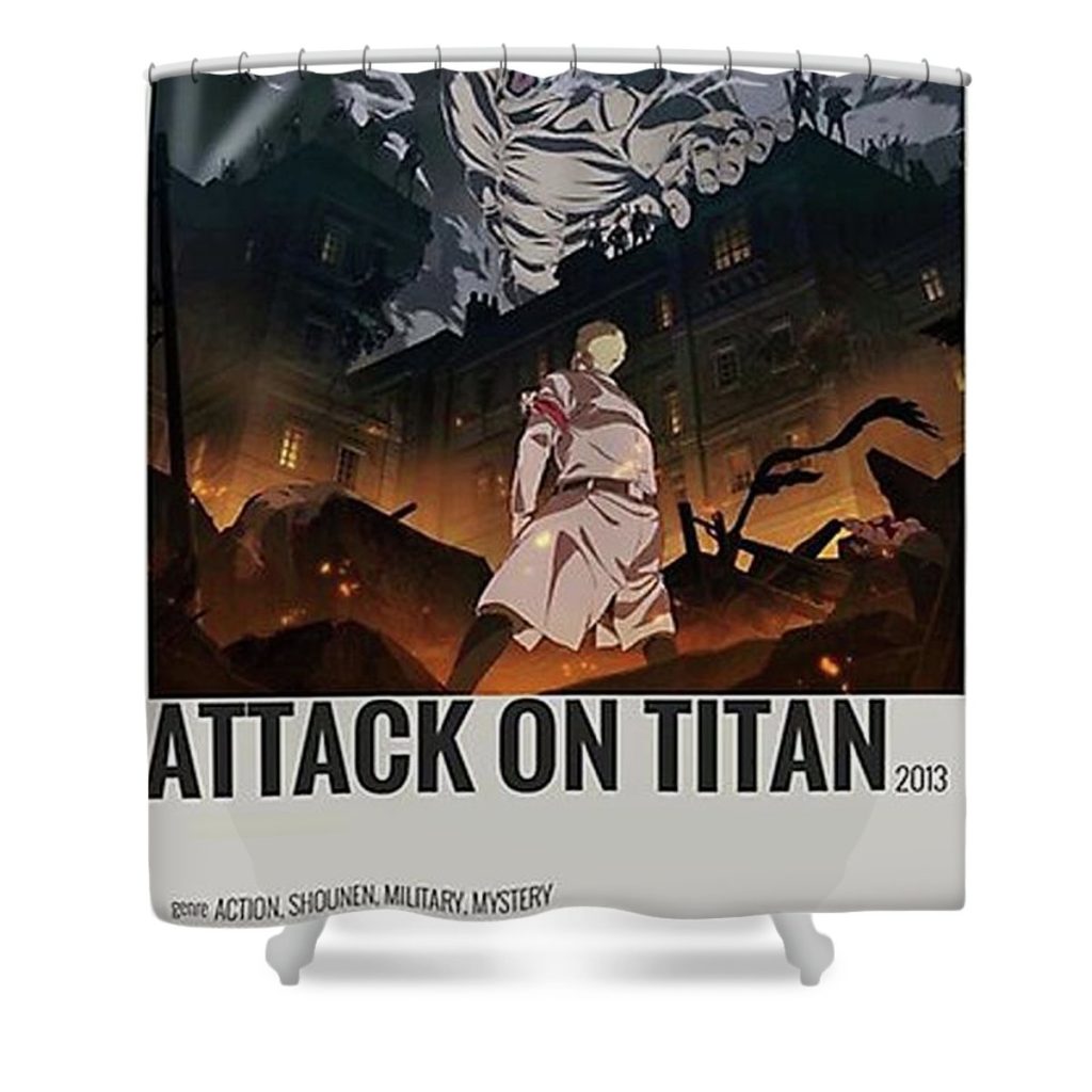 japanese classic aot alda rippin - Anime Shower Curtain Shop