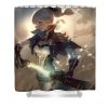 jean gunnhildr genshin impact parker jasmine - Anime Shower Curtain Shop