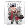 jiraya chibi danni juliyanto transparent - Anime Shower Curtain Shop