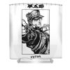 jotaro kujoh jojos bizarre adventure kms byzet transparent - Anime Shower Curtain Shop