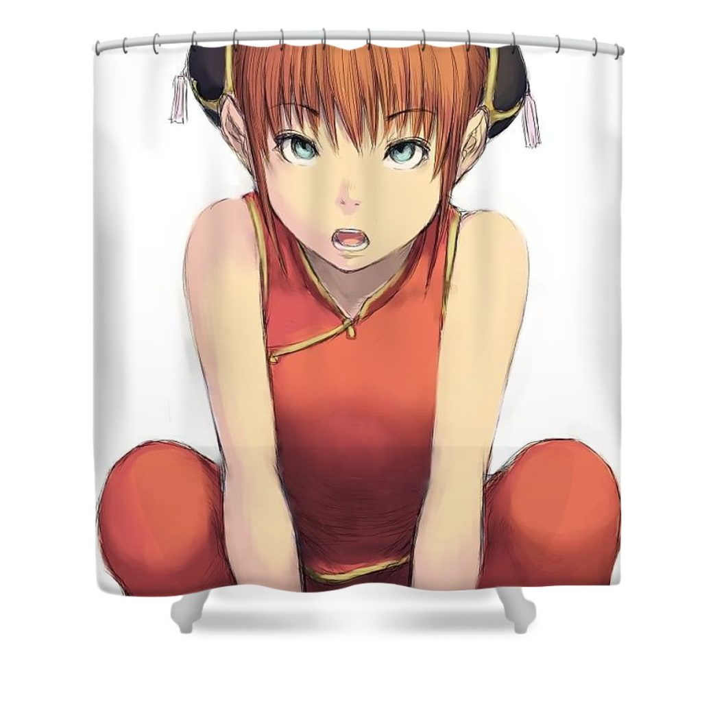 kagura gintama fumio - Anime Shower Curtain Shop