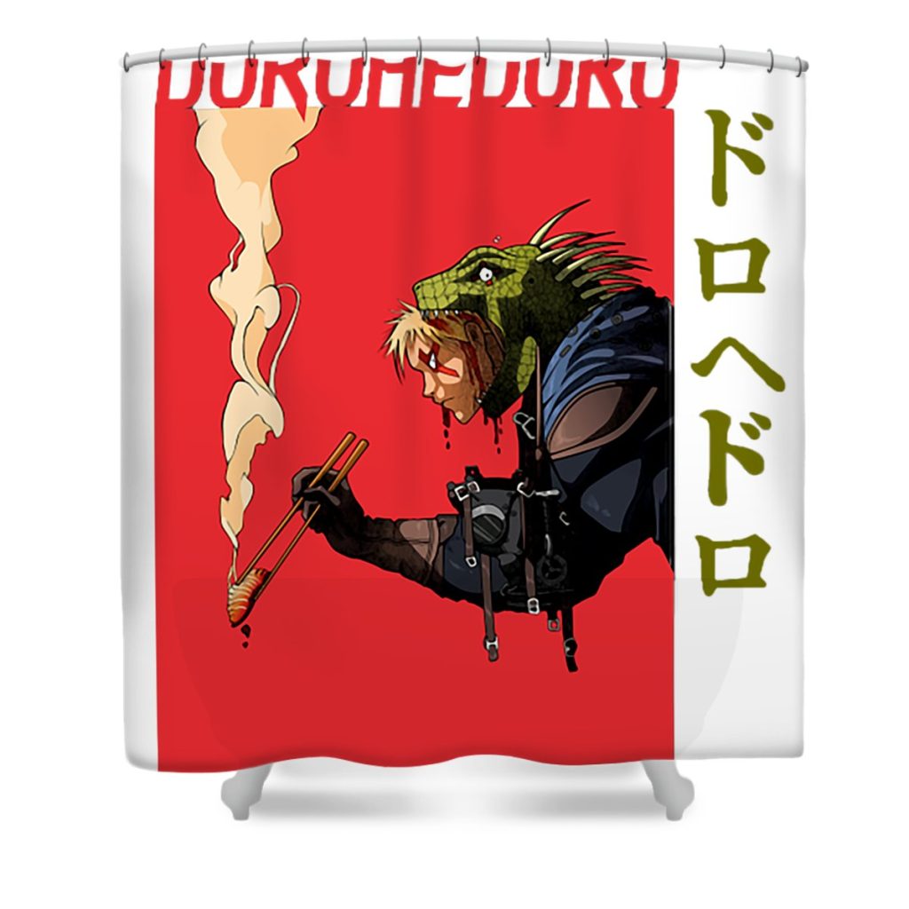 kaiman eat rotra nostra transparent - Anime Shower Curtain Shop