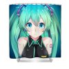 kawaii hatsune miku ultra hd print vortex - Anime Shower Curtain Shop