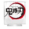 kimetsu no yaiba anime japanese name t shirt anime art transparent - Anime Shower Curtain Shop