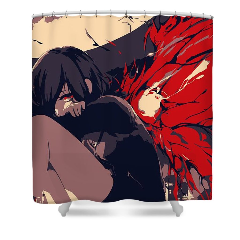 kirishima daniel ortega - Anime Shower Curtain Shop