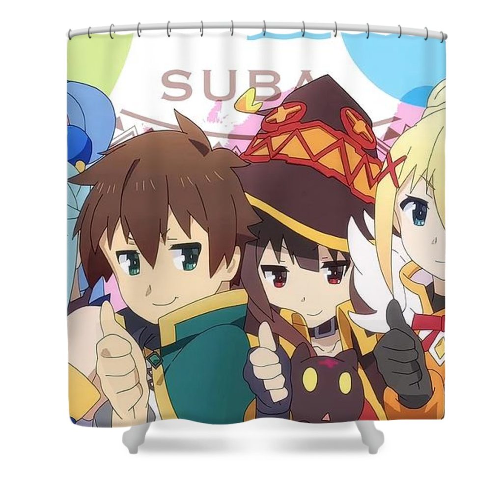 konosuba gary thompson - Anime Shower Curtain Shop