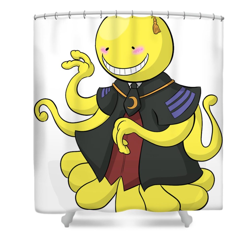 koro sensei phai bui transparent - Anime Shower Curtain Shop