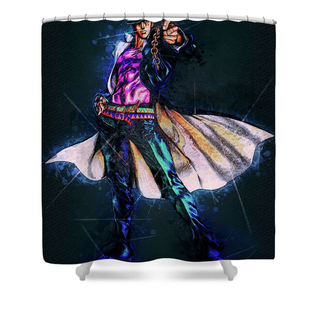 kujo jotaro kun funny - Anime Shower Curtain Shop