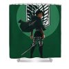 levi attack on titan aranya sharma - Anime Shower Curtain Shop