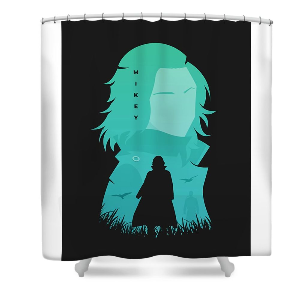 love funny man takemichi chipi manga hanagaki gifts for everyone mizorey tee transparent - Anime Shower Curtain Shop