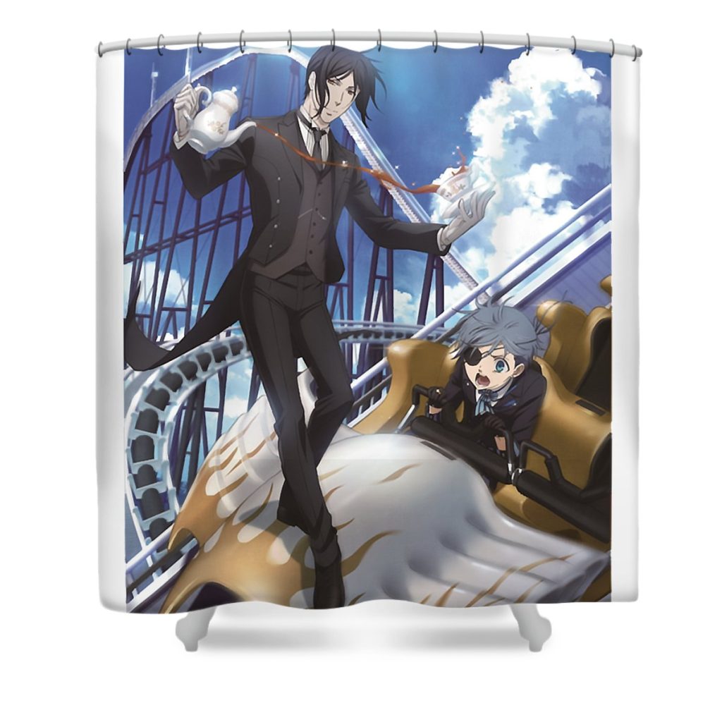 lover gifts anime undertaker manga gift for birthday mizorey tee transparent - Anime Shower Curtain Shop