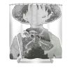 luffy x shanks one piece anime aditya sena transparent - Anime Shower Curtain Shop