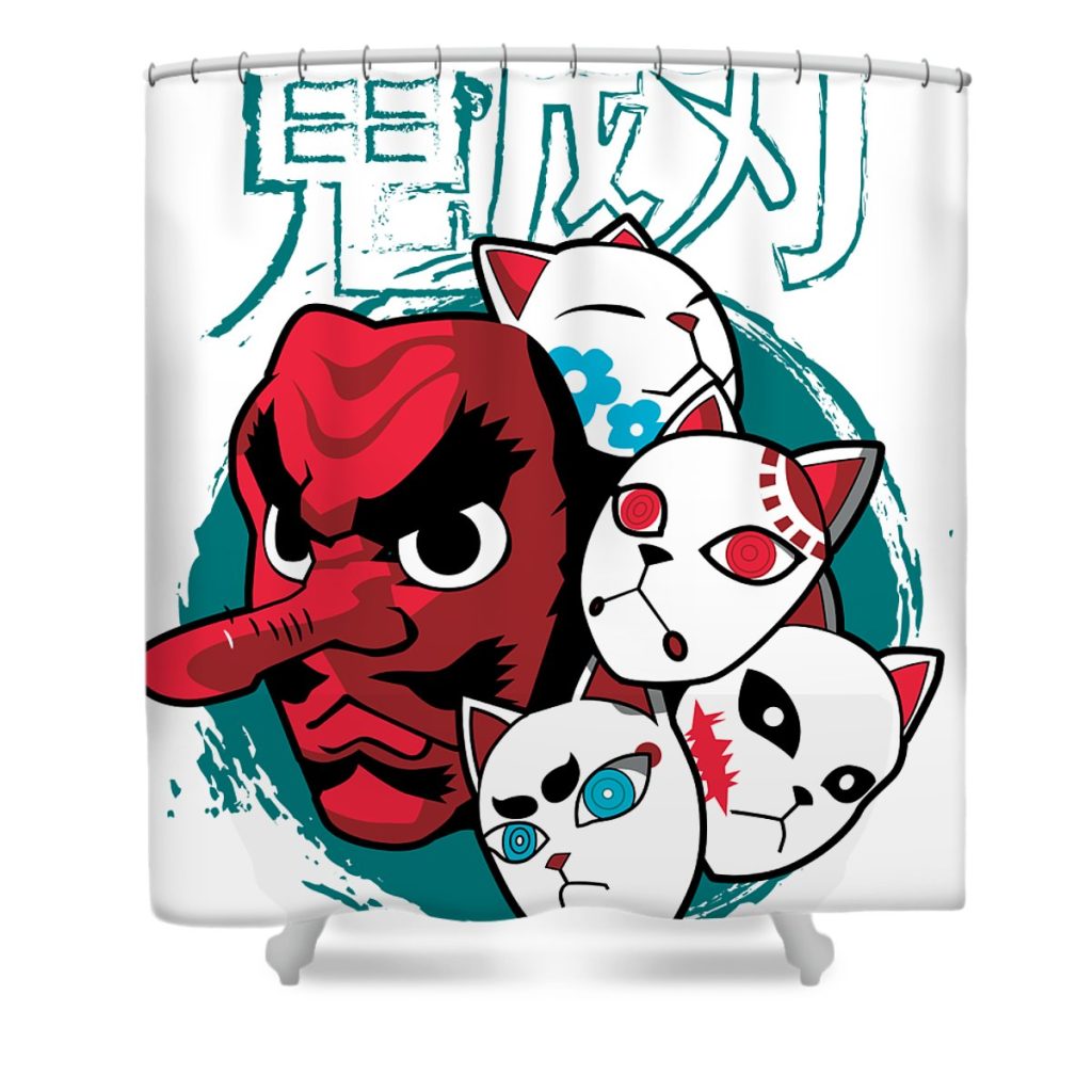 mask gab fernando transparent - Anime Shower Curtain Shop