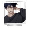 megumi fushiguro eileen dasher transparent - Anime Shower Curtain Shop