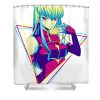 men women code geass cc anime video game transparent - Anime Shower Curtain Shop