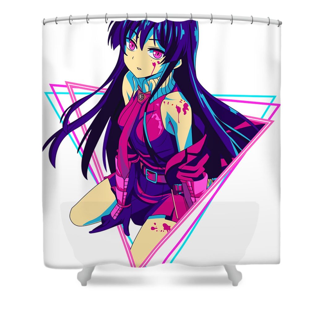 mens best akame manga ga kill anime gift for movie fans anime chipi transparent - Anime Shower Curtain Shop